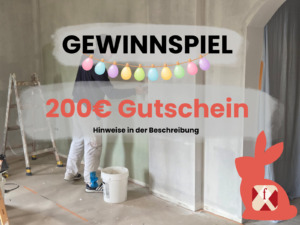 Oster-Gutschein Gewinnspiel